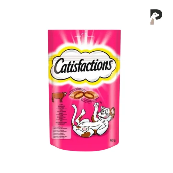 catisfactions cat treats with beef cat food pet pawtner