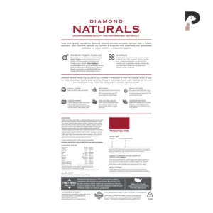 diamond naturals indoor cat chicken & rice-bag-back details