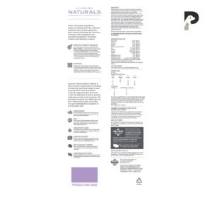 diamond naturals kitten chicken & rice-bag-back