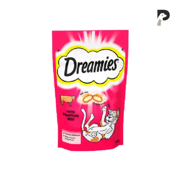 dreamies cat treats with beef cat food pet pawtner