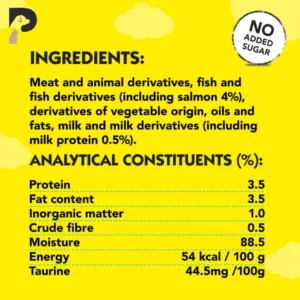 dreamies creamy cat treats scrumptious salmon ingredients