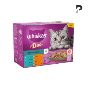whiskas duo surf turf jelly adult 85g