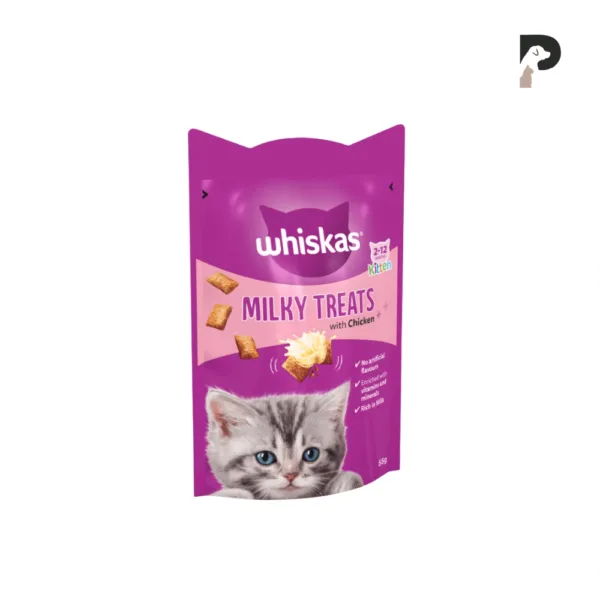 whiskas kitten milky treats 55gm