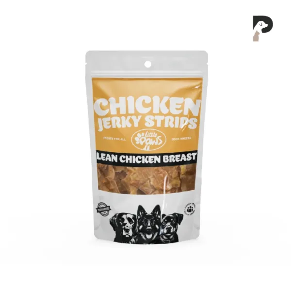 little paws chicken jerky strips dog treats